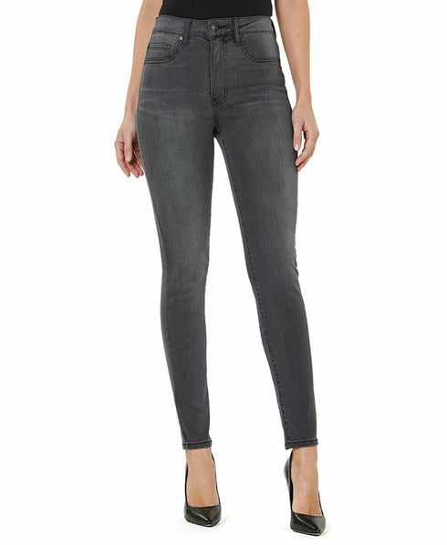 Numero High-Rise Super-Skinny Jeans Grey Size 26